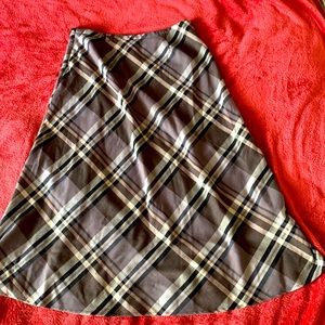 Croft and Barrow plaid skirt